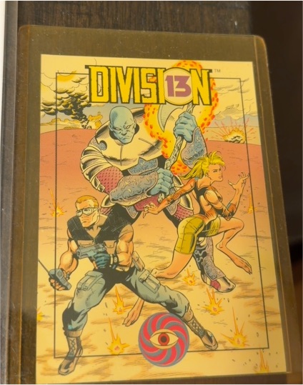 1993 Topps Dark Horse Comics Division 13 Promo Card — front