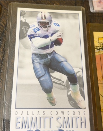 1991 ProSet #485 Emmitt Smith — front
