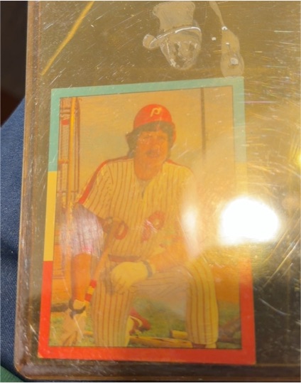1984 Fleer Star Stickers #35 Mike Schmidt — front