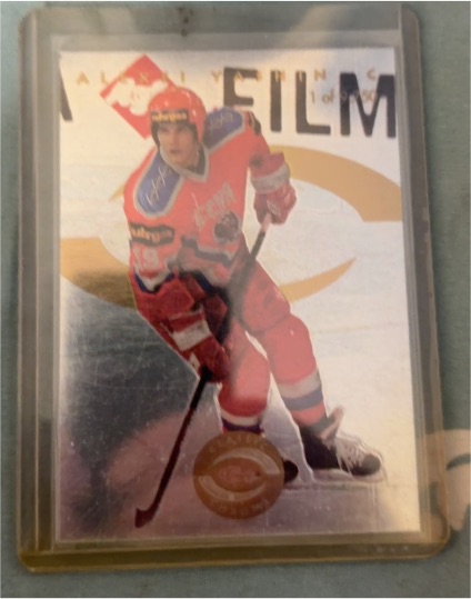 1993 Classic Images Classic Chrome #CC13 Alexei Yashin — front