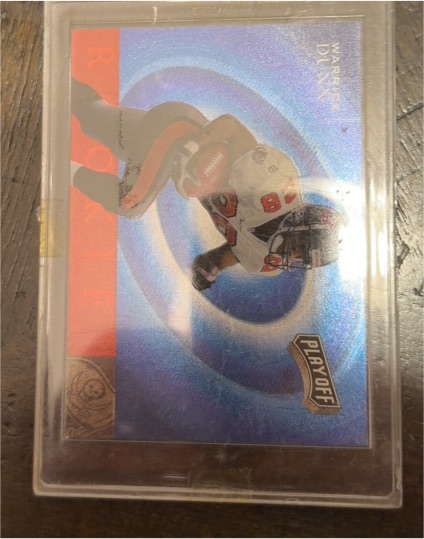1997 Playoff Zone Rookies #21 Warrick Dunn — front