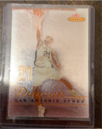 2003-04 Fleer Mystique #38 Tim Duncan — front