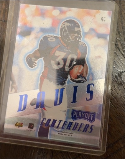 1997 Playoff Contenders #44 Terrell Davis — front