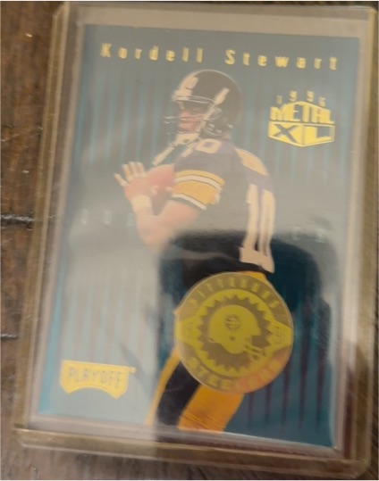 1996 Playoff Absolute Metal XL #30 Kordell Stewart — front