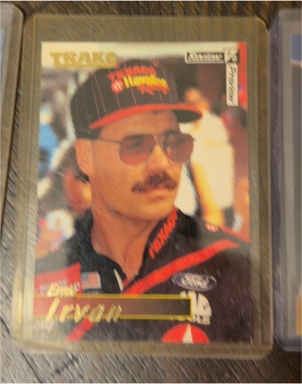 1996 Traks Review/Preview #44 Ernie Irvan — front