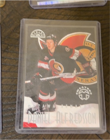 1996-97 Fleer Picks #78 Daniel Alfredsson — front