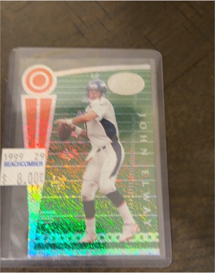 1999 Donruss Preferred QBC Chain Reaction #5a John Elway — front