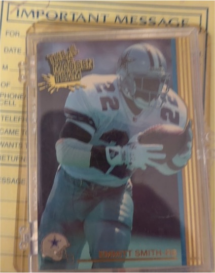 1991 Action Packed The All-Madden Team #27 Emmitt Smith — front