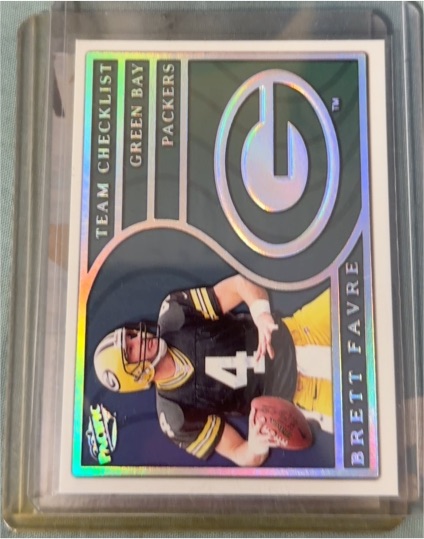 1999 Pacific #12 Brett Favre Team Checklists — front