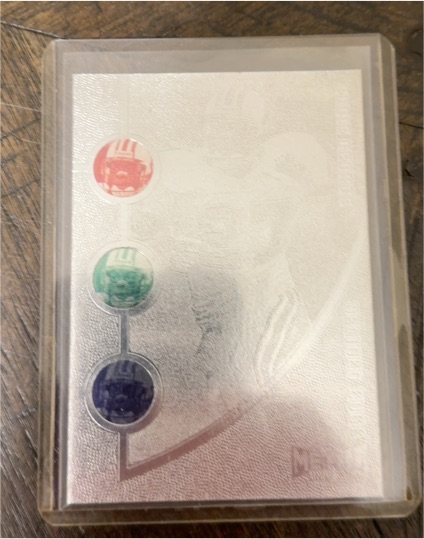 1998 Fleer Metal Universe Decided Edge Emmitt Smith — front