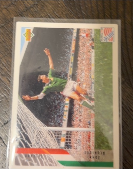 1994 Upper Deck World Cup #174 John Aldridge — front