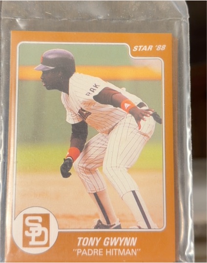 1988 Star #1 Tony Gwynn — front
