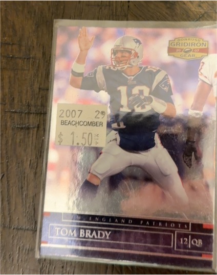 2007 Donruss Gridiron Gear #57 Tom Brady — front