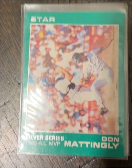 1990 Star Silver Series #140 Don Mattingly — front