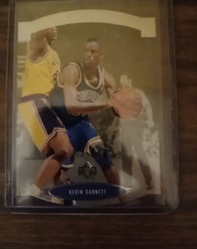 1995-96 SP All-Stars #AS28 Kevin Garnett Rookie Card — front
