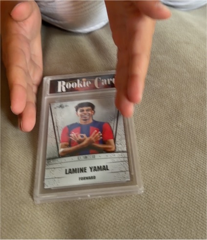 2024 Leaf Rookie Silver #RS-08 Lamine Yamal — front