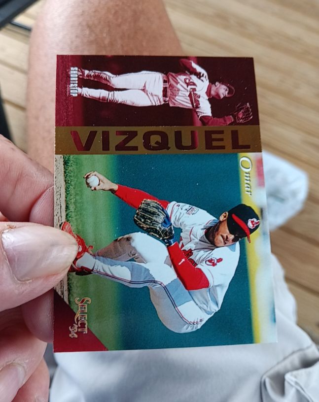 1994 Select #321 Omar Vizquel — front