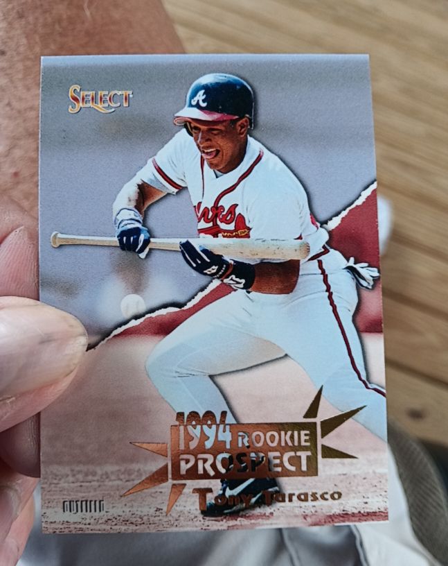 1994 Select #381 Tony Tarasco Rookie Prospect — front