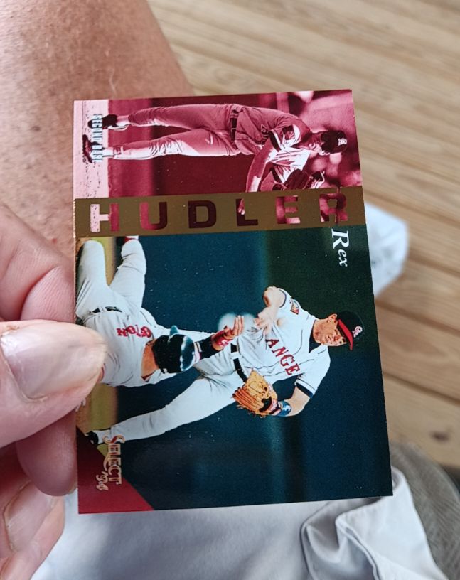 1994 Select #367 Rex Hudler — front