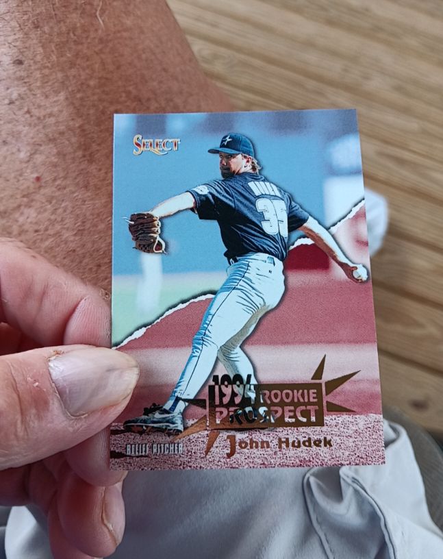 1994 Select #405 John Hudek Rookie Prospect — front