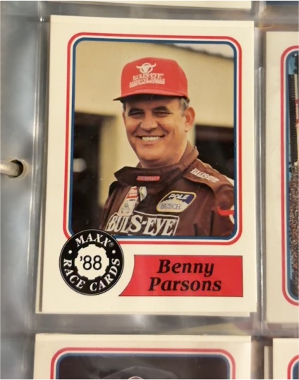 1988 Maxx #76 Benny Parsons — front