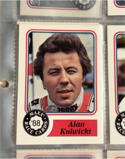 1988 Maxx #58 Alan Kulwicki — front