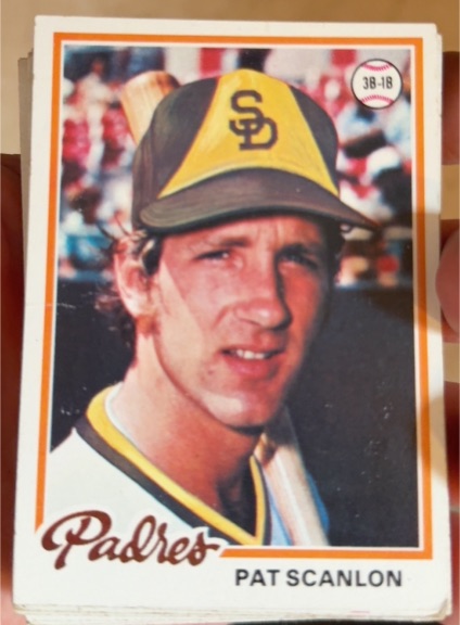 1978 Topps #611 Pat Scanlon — front