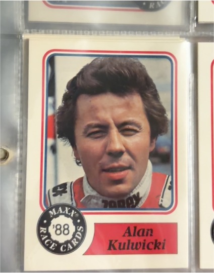 1988 Maxx #58 Alan Kulwicki — front