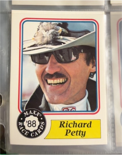 1988 Maxx #43 Richard Petty Rookie Card — front