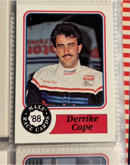 1988 Maxx #33 Derrike Cope — front