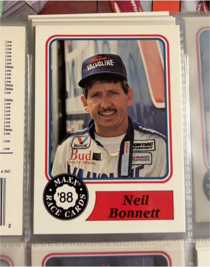 1988 Maxx #20 Neil Bonnett — front