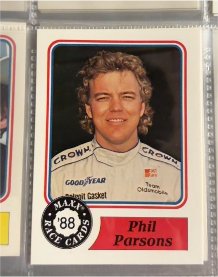 1988 Maxx #26 Phil Parsons — front
