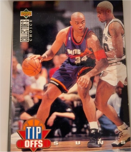 1994-95 Upper Deck Collector's Choice #186 Charles Barkley — front
