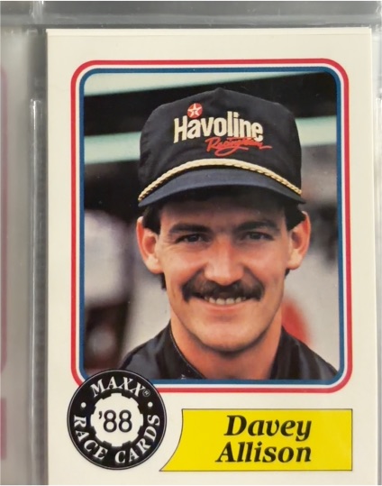 1988 Maxx #5 Davey Allison — front