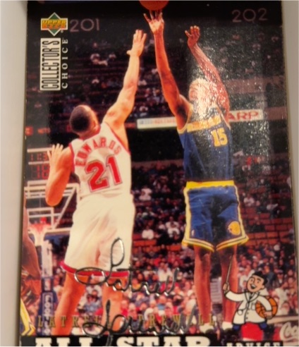 1994-95 Upper Deck Collector's Choice #198 Latrell Sprewell — front