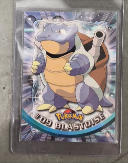 1999 Topps Pokemon TV Animation Edition #09 Blastoise — front
