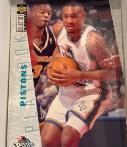 1996-97 Upper Deck Collector's Choice #374 Grant Hill — front