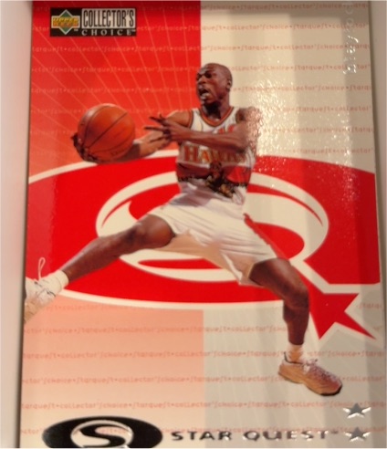 1997-98 Upper Deck Collector's Choice Starquest #SQ45 Derrick Coleman — front