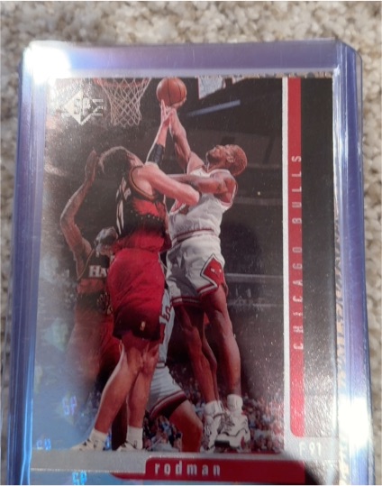 1996-97 Upper Deck SP #17 Dennis Rodman — front