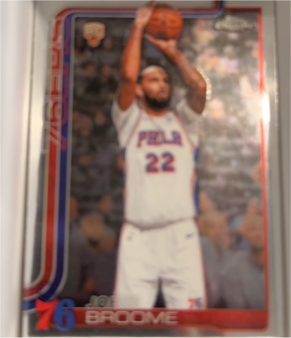 2025-26 Topps Chrome Update #185 Johni Broome Rookie — front