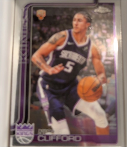 2025-26 Topps Chrome #274 Nique Clifford — front