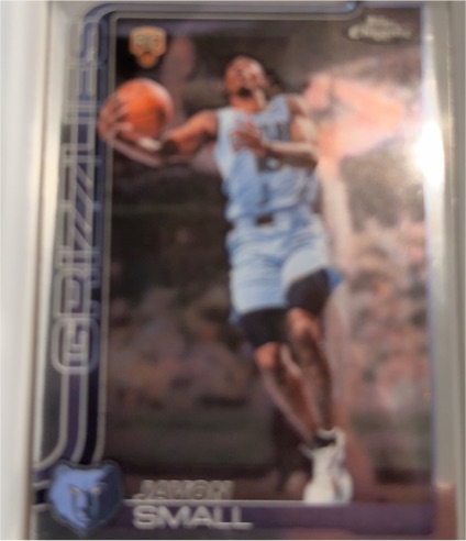 2025-26 Topps Chrome #299 Javon Small — front