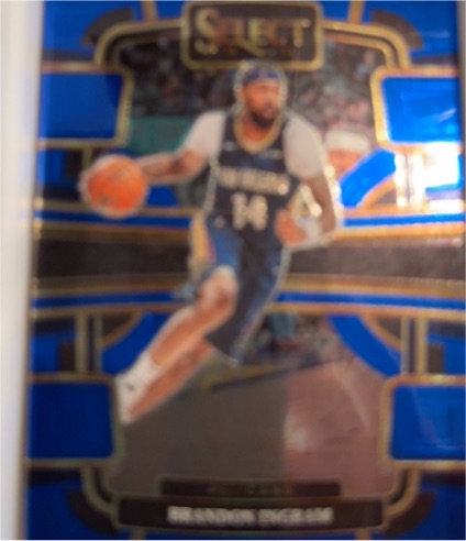 2023-24 Panini Select #28 Brandon Ingram Blue Prizm — front