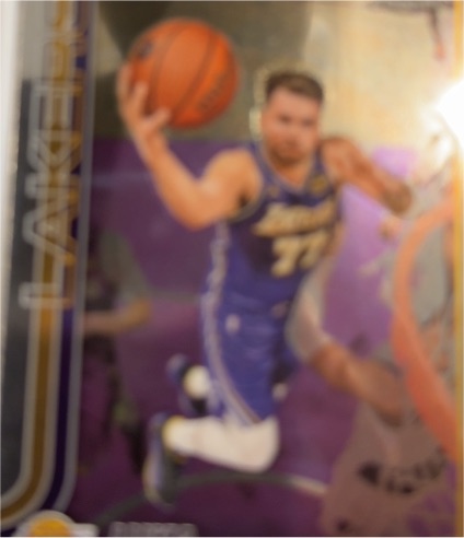 2025-26 Topps Chrome Update #2 Luka Dončić Los Angeles Lakers — front