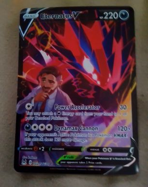 2022 Pokémon Eternatus V TG21/TG30 Lost Origin Trainer Gallery — front