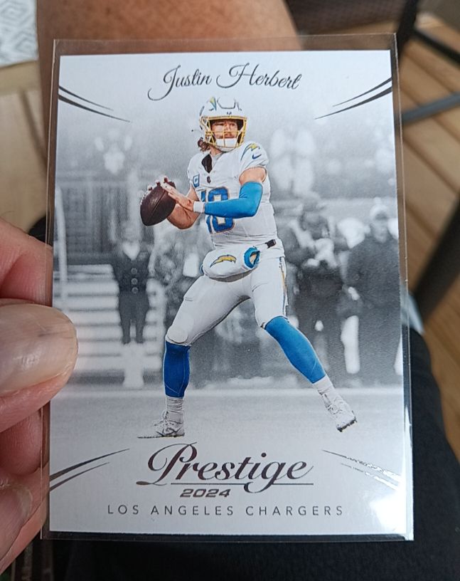 2024 Panini Prestige #164 Justin Herbert — front