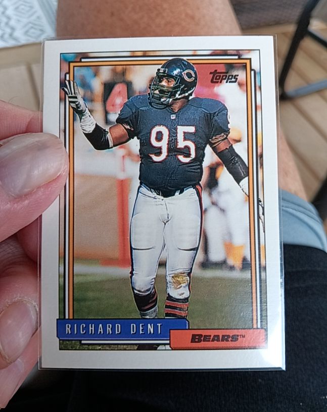 1992 Topps #128 Richard Dent — front