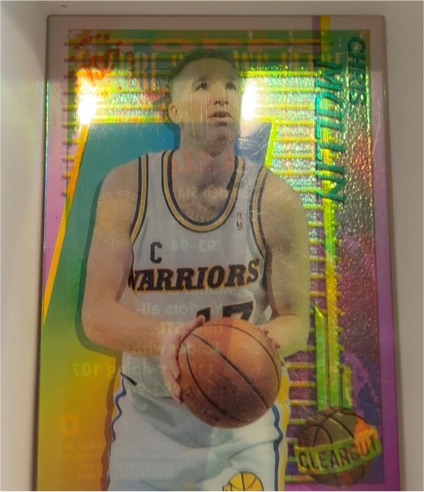 1994-95 Topps Stadium Club Clearcut #9 Chris Mullin — front