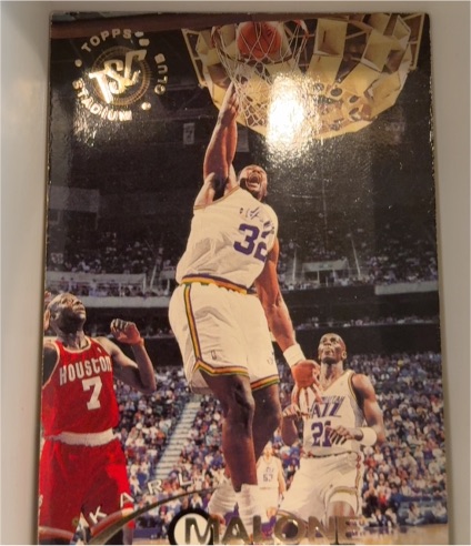 1994-95 Topps Stadium Club #161 Karl Malone — front