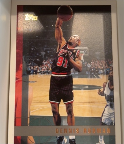 1997-98 Topps #106 Dennis Rodman — front